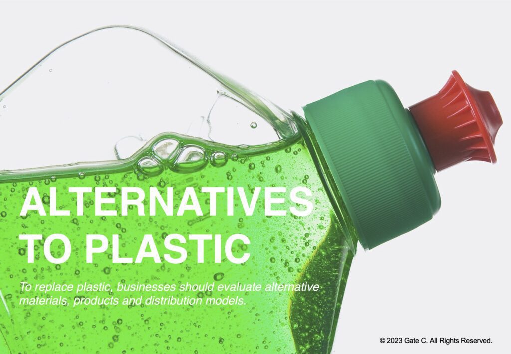 Alternatives to plastic
